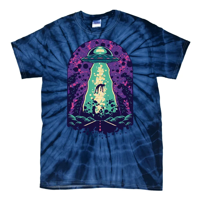 Alien Abduction Space Tie-Dye T-Shirt