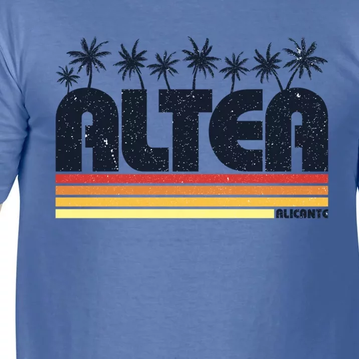 Altea Alicante Spain Retro Tourism Gift Comfort Colors T-Shirt