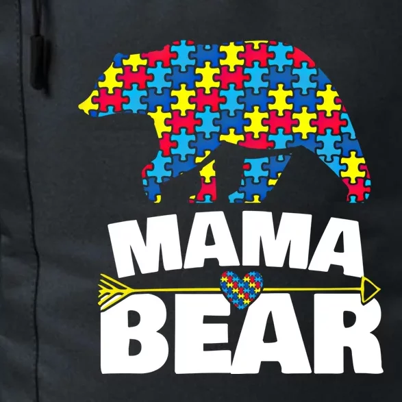 Autism Awareness S Aspergers Mama Bear Mom Gift Cool Gift Daily Commute Backpack