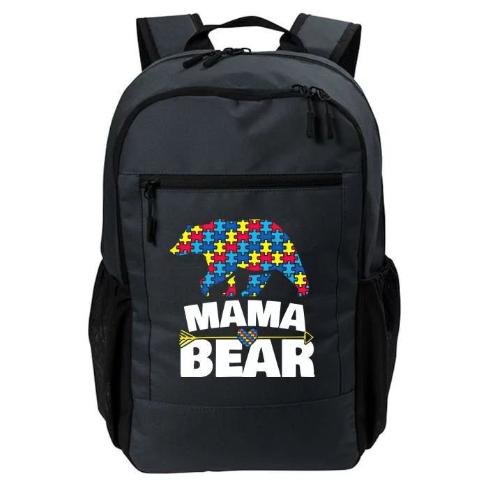 Autism Awareness S Aspergers Mama Bear Mom Gift Cool Gift Daily Commute Backpack