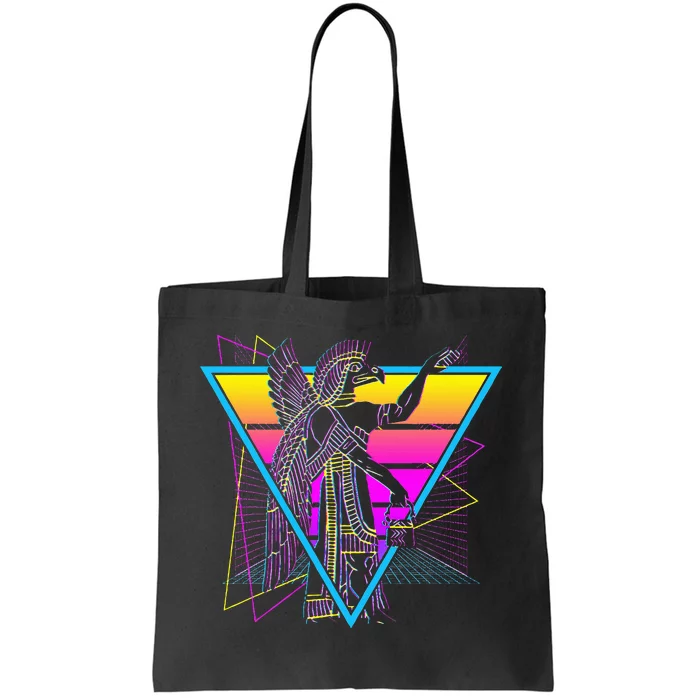 Anunnaki Ancient Sumerian Babylonian Assyrians Retro Tote Bag