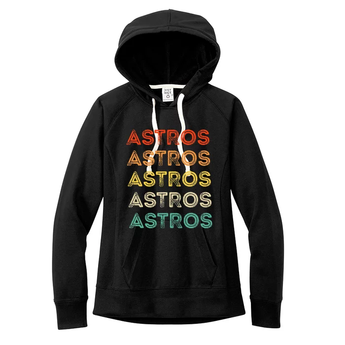 astros Women's Fleece Hoodie