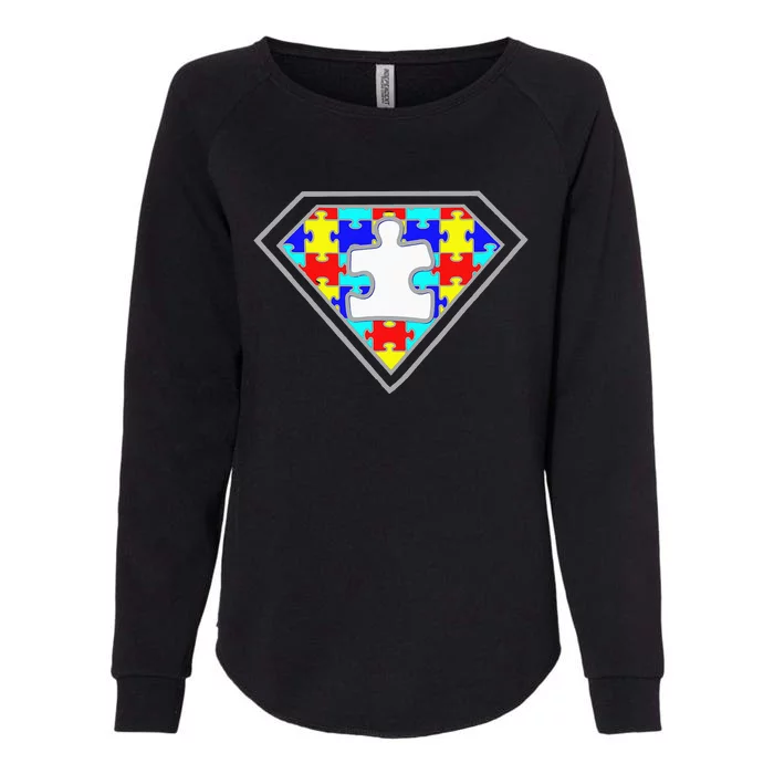 Autism Awareness Superhero Autism Gifts Boys Teacher Moms Womens California Wash Sweatshirt