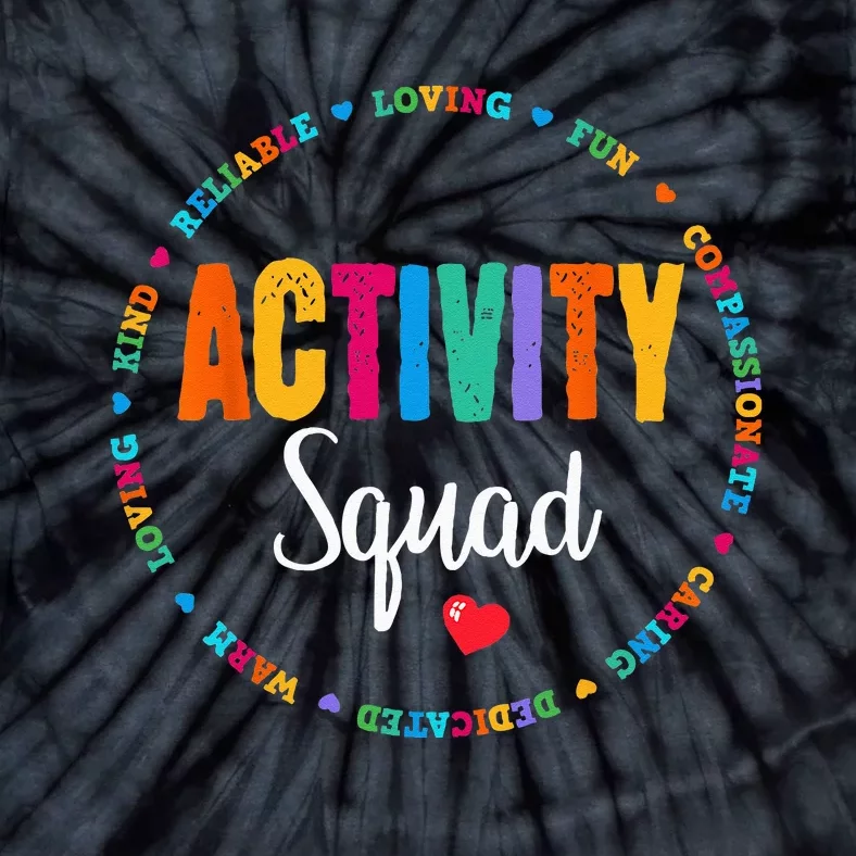 Activity Assistant Squad Team Professionals Week Director Tie-Dye T-Shirt