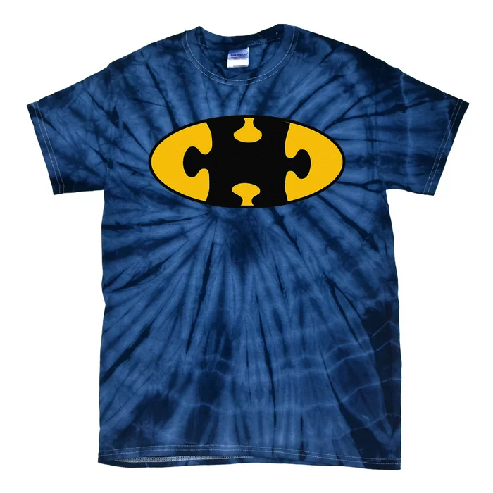 Autism Awareness Superhero Tie-Dye T-Shirt