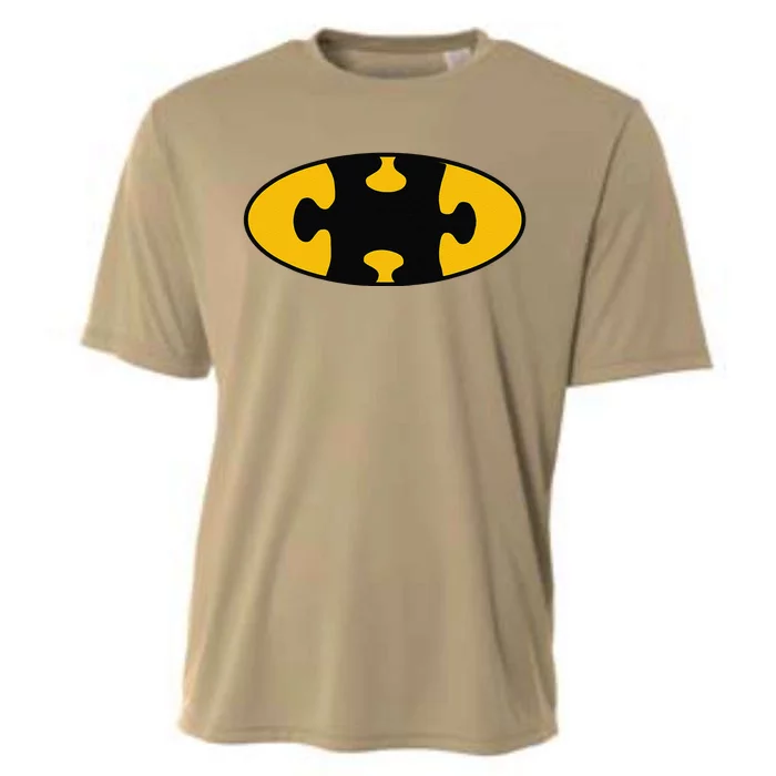 Autism Awareness Superhero Cooling Performance Crew T-Shirt