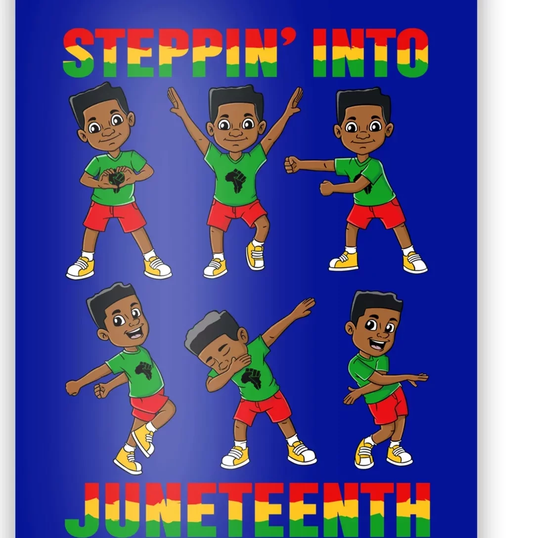 African American Stepping Into Junenth 1865 Gift Poster