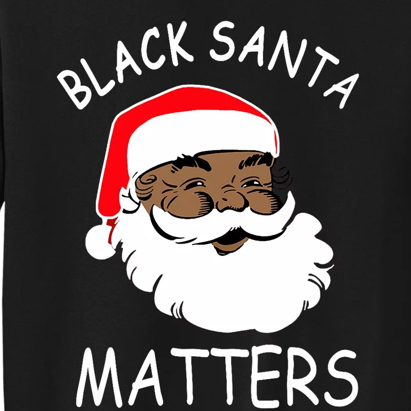 African American Santa Black Matters Christmas Pajama Family Sweatshirt