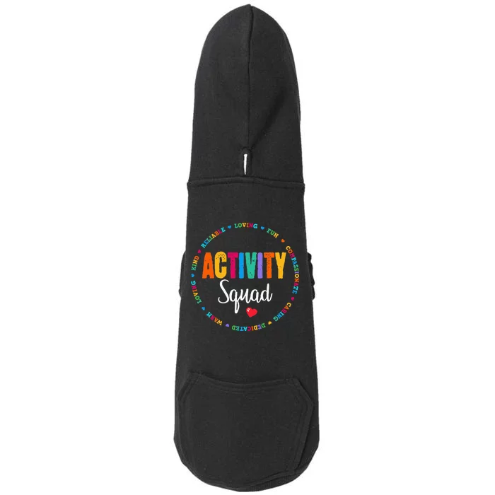 Activity Assistant Squad Team Professionals Week Director Doggie 3-End Fleece Hoodie