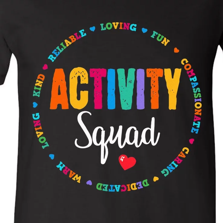 Activity Assistant Squad Team Professionals Week Director V-Neck T-Shirt