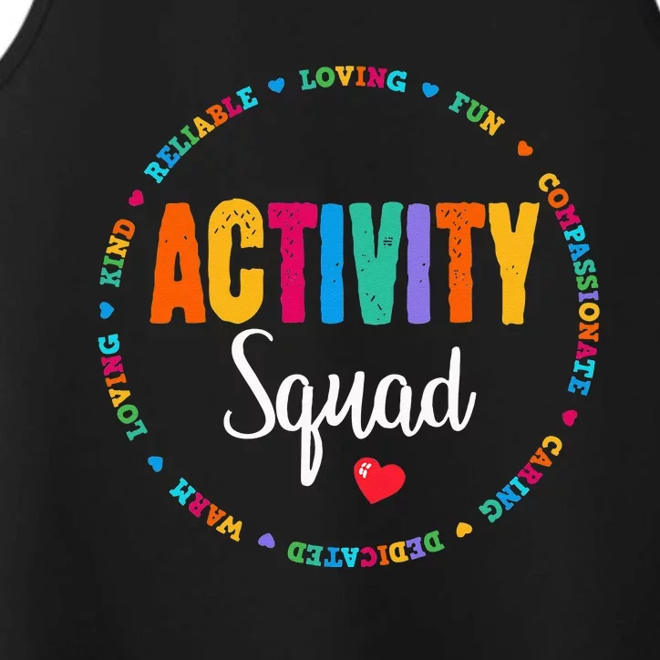 Activity Assistant Squad Team Professionals Week Director Performance Tank