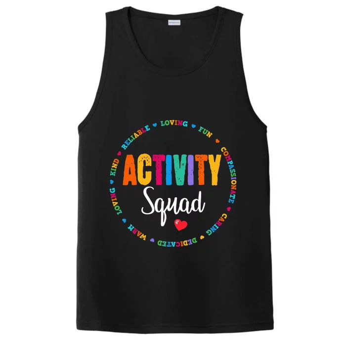 Activity Assistant Squad Team Professionals Week Director Performance Tank