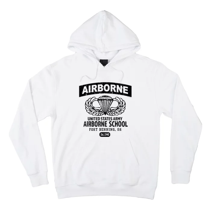 Army Airborne School Fort Benning Ga Hoodie