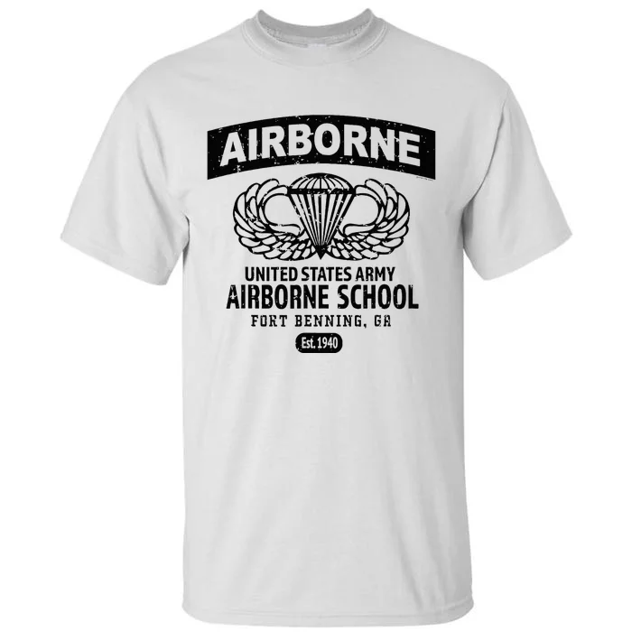 Army Airborne School Fort Benning Ga Tall T-Shirt