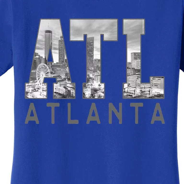 Atl Atlanta Skyline Georgia Est. 1847 Souvenir Women's T-Shirt