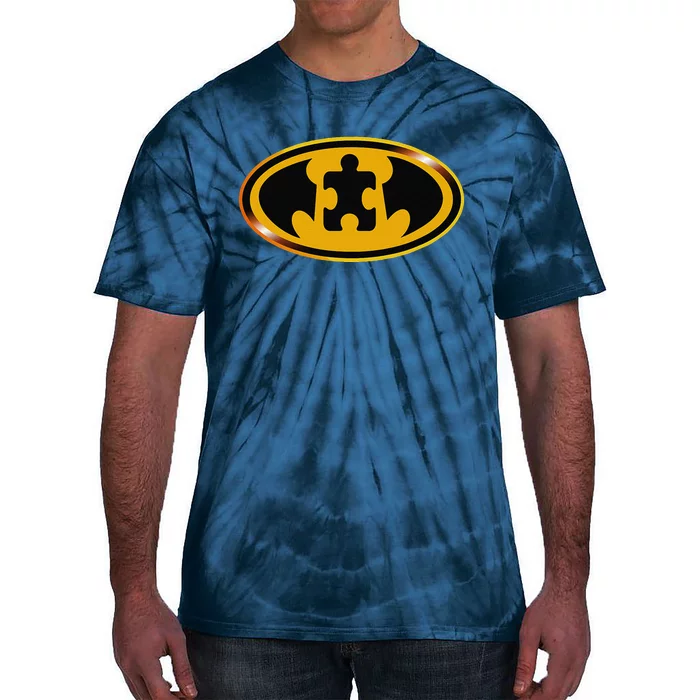 Autism Awareness Superhero Tie-Dye T-Shirt