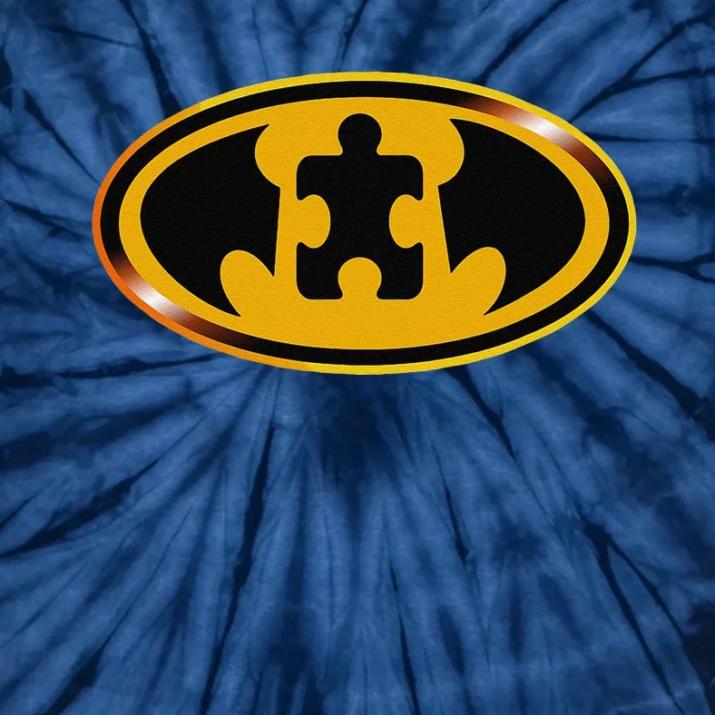 Autism Awareness Superhero Tie-Dye T-Shirt