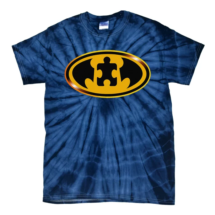 Autism Awareness Superhero Tie-Dye T-Shirt