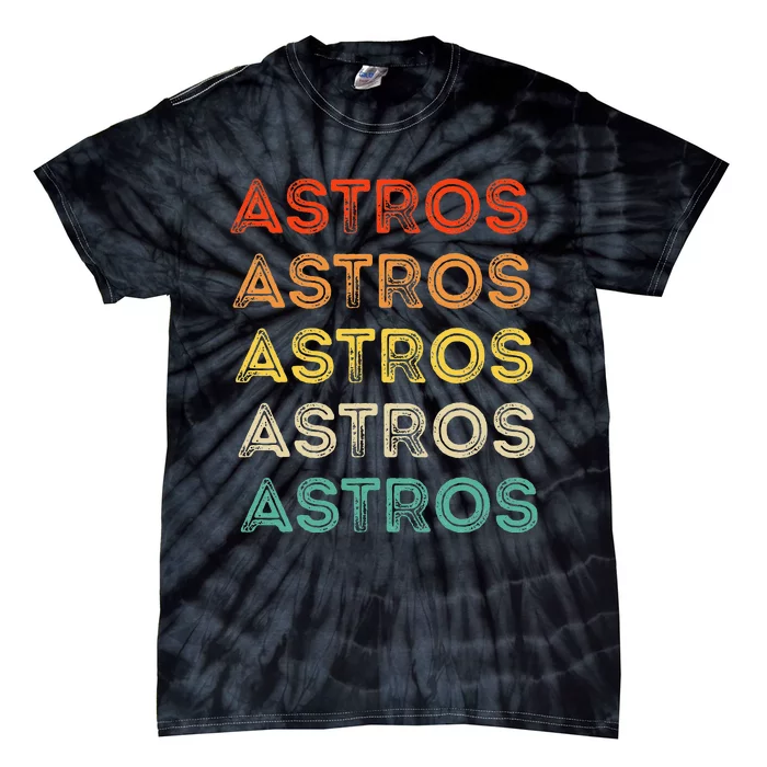 astros Tie-Dye T-Shirt