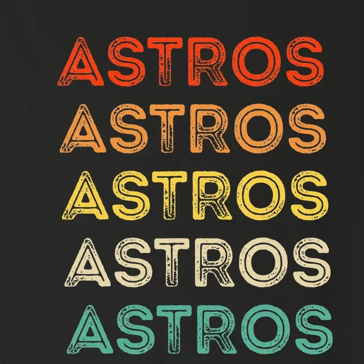 astros Toddler Long Sleeve Shirt