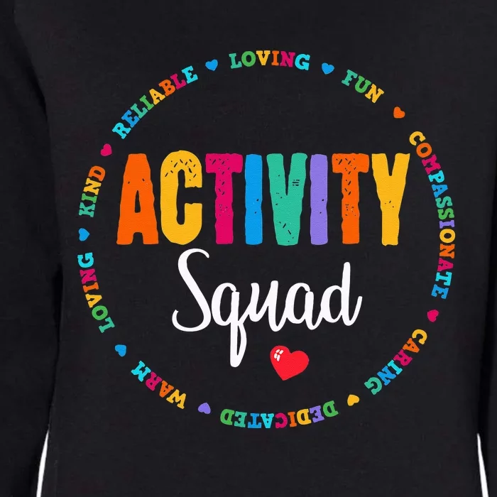 Activity Assistant Squad Team Professionals Week Director Womens California Wash Sweatshirt