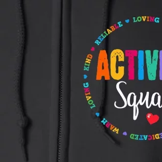 Activity Assistant Squad Team Professionals Week Director Full Zip Hoodie