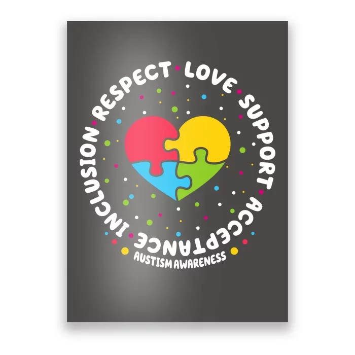 It's OK To Be Different Autism Awareness Heart - Its Ok To Be Different  Autism Awareness - Posters and Art Prints