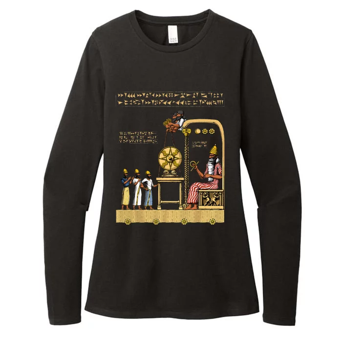 Anunnaki Alien Sumerian Gods Ancient Babylonian Womens CVC Long Sleeve Shirt