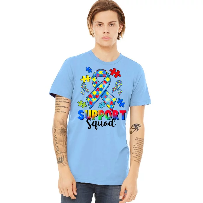 Autism Awareness Support Squad Premium T-Shirt