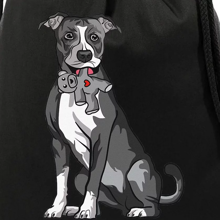 Amstaff American Staffordshire Terrier Drawstring Bag