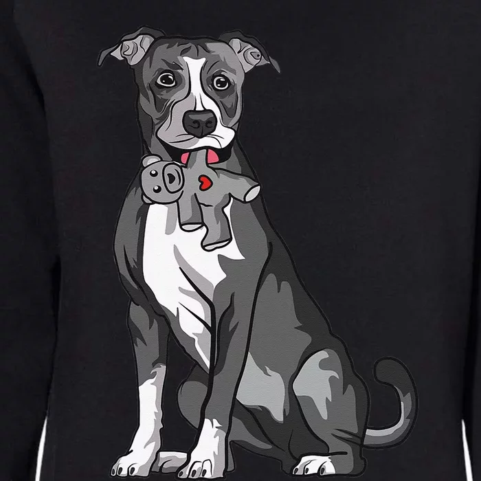 Amstaff American Staffordshire Terrier Womens California Wash Sweatshirt