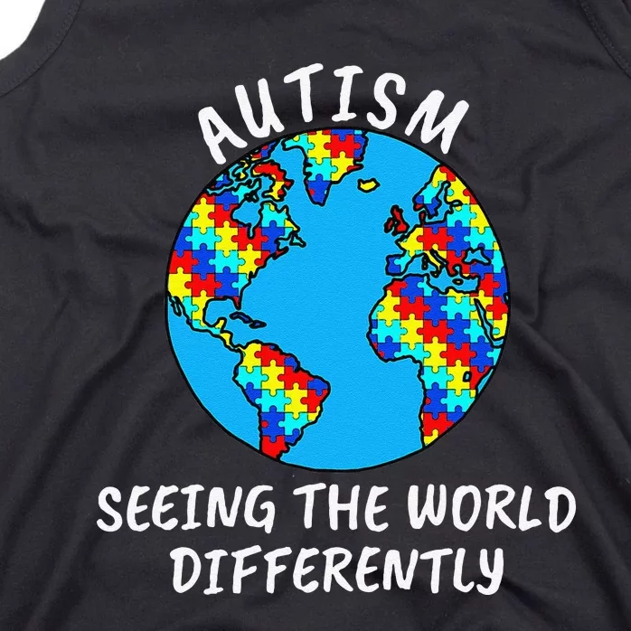 Autism Awareness See World Differently Tank Top