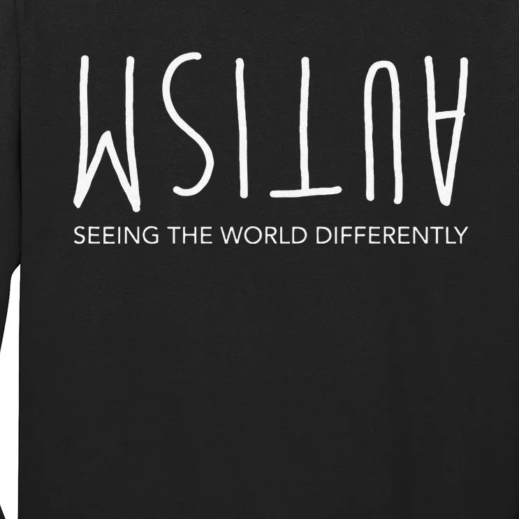 Autism Awareness Seeing The World Differently Cute Long Sleeve Shirt