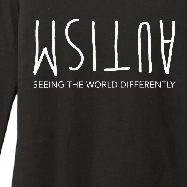 Autism Awareness Seeing The World Differently Cute Womens CVC Long Sleeve Shirt