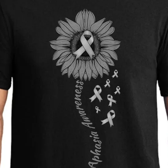 Aphasia Awareness Sunflower Gift Pajama Set