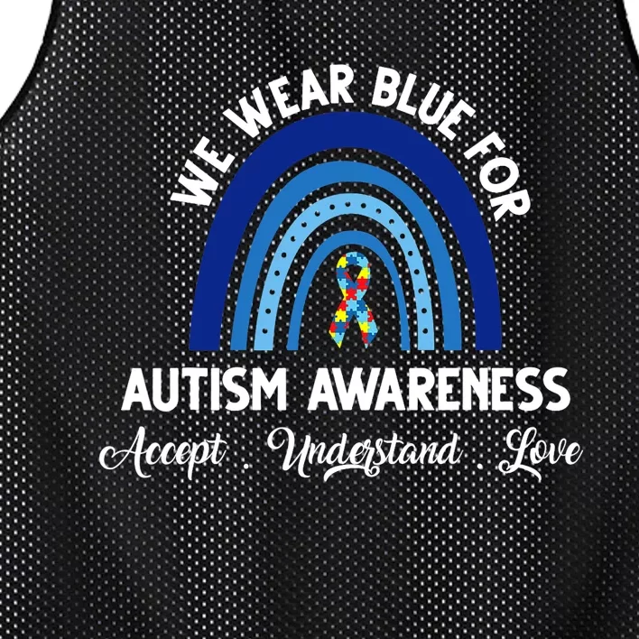 Autism Awareness Support Quotes Mesh Reversible Basketball Jersey Tank