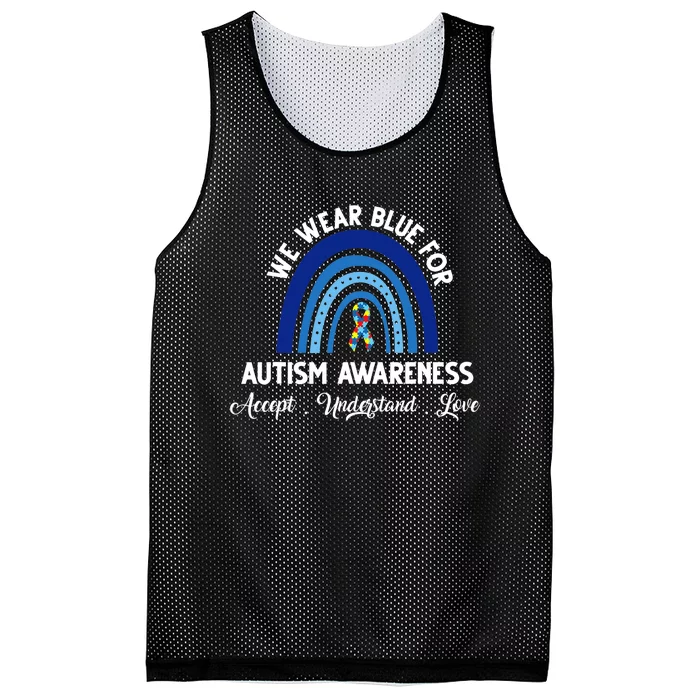 Autism Awareness Support Quotes Mesh Reversible Basketball Jersey Tank