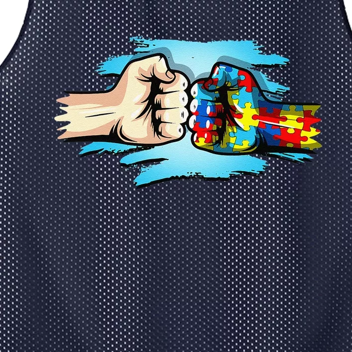 Autism Awareness S Women Autistic Support Asperger Mesh Reversible Basketball Jersey Tank