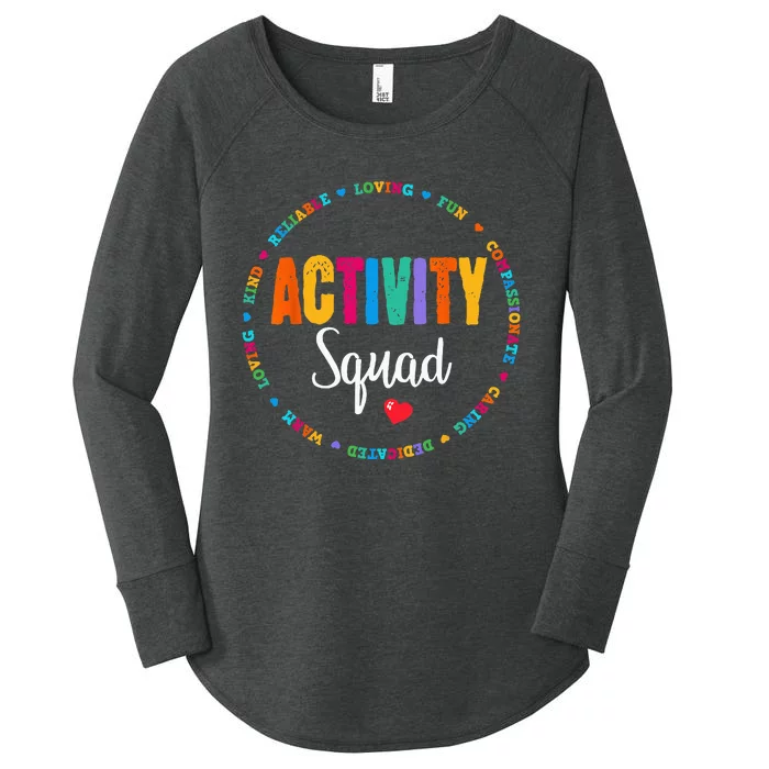 Activity Assistant Squad Team Professionals Week Director Women's Perfect Tri Tunic Long Sleeve Shirt