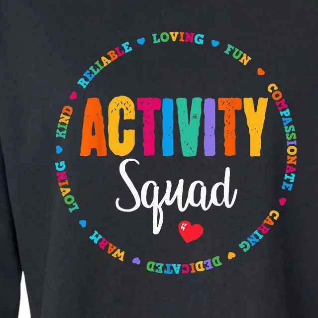 Activity Assistant Squad Team Professionals Week Director Cropped Pullover Crew