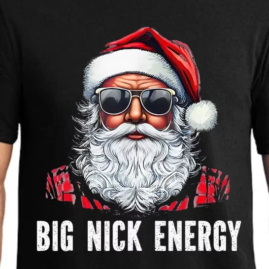 African American Santa Claus Black Christmas Big Nick Energy Pajama Set