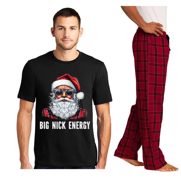 African American Santa Claus Black Christmas Big Nick Energy Pajama Set