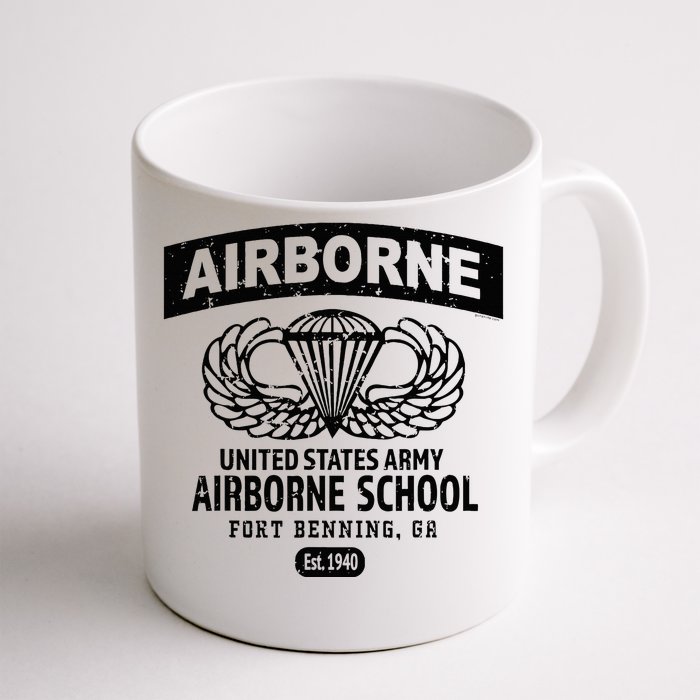 Army Airborne School Fort Benning Ga Front & Back Coffee Mug