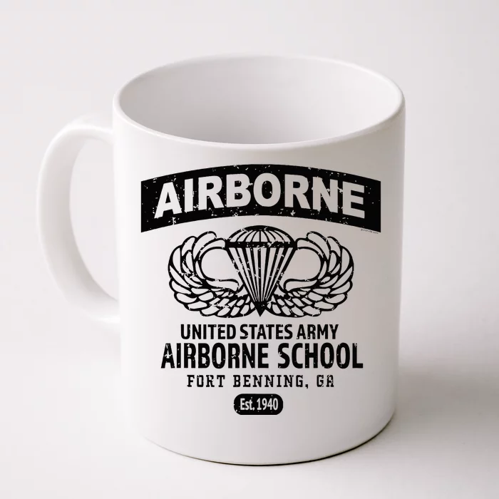 Army Airborne School Fort Benning Ga Front & Back Coffee Mug