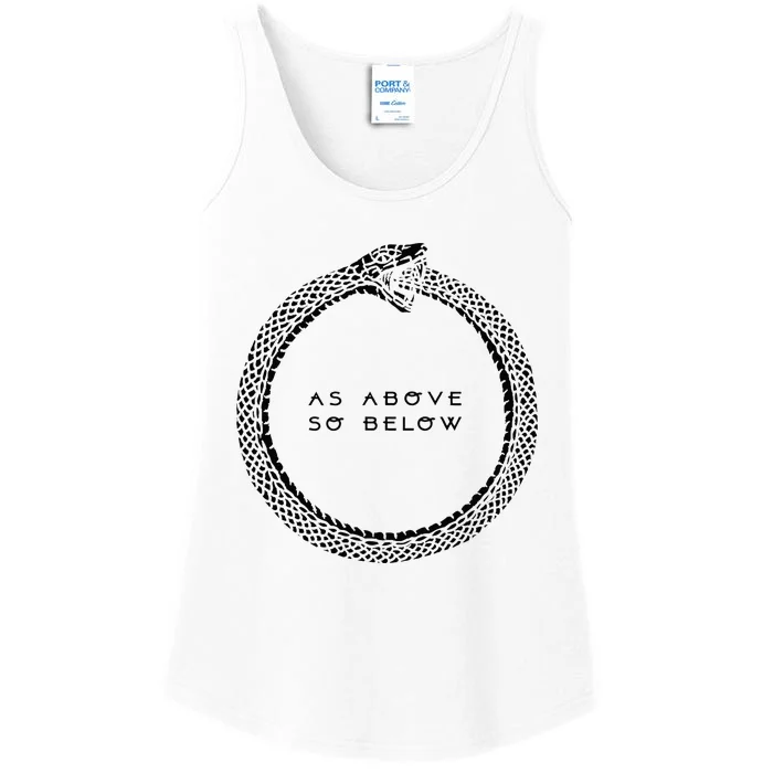 As Above So Below Ladies Essential Tank