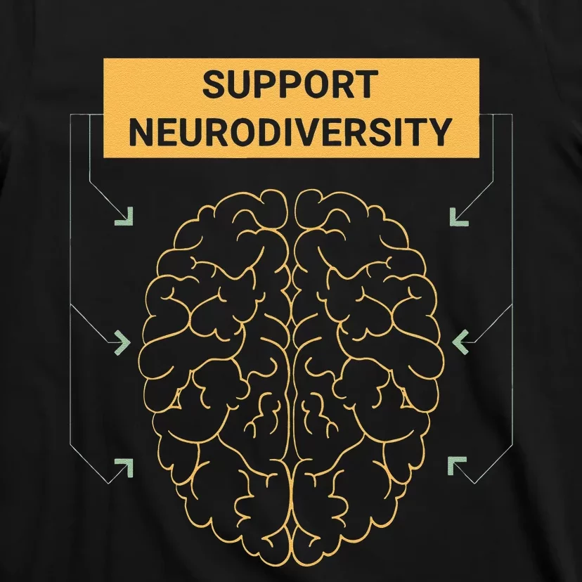 Autism Awareness Support Neurodiversity T-Shirt