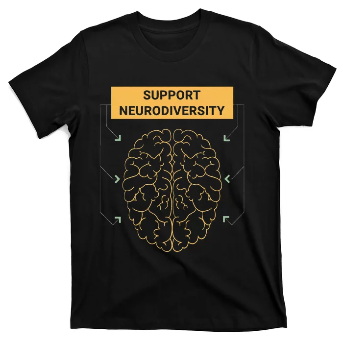 Autism Awareness Support Neurodiversity T-Shirt