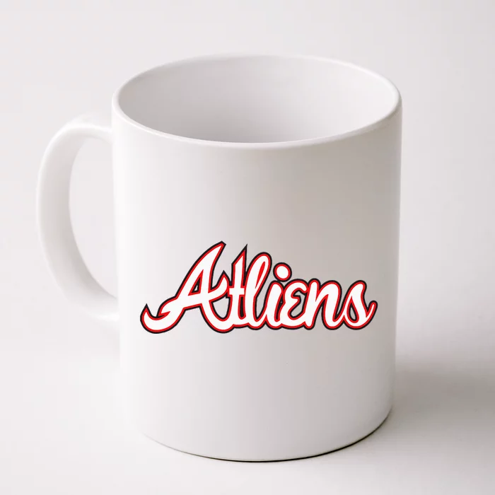 Atliens Atlanta Script Front & Back Coffee Mug