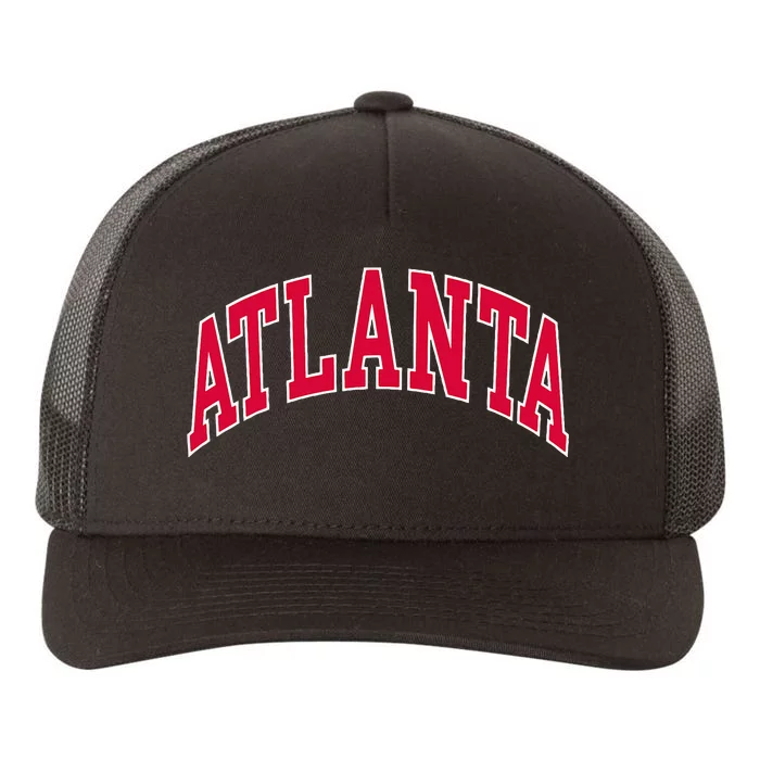 Atlanta Yupoong Adult 5-Panel Trucker Hat