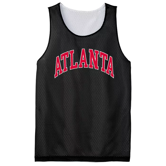 Atlanta Mesh Reversible Basketball Jersey Tank